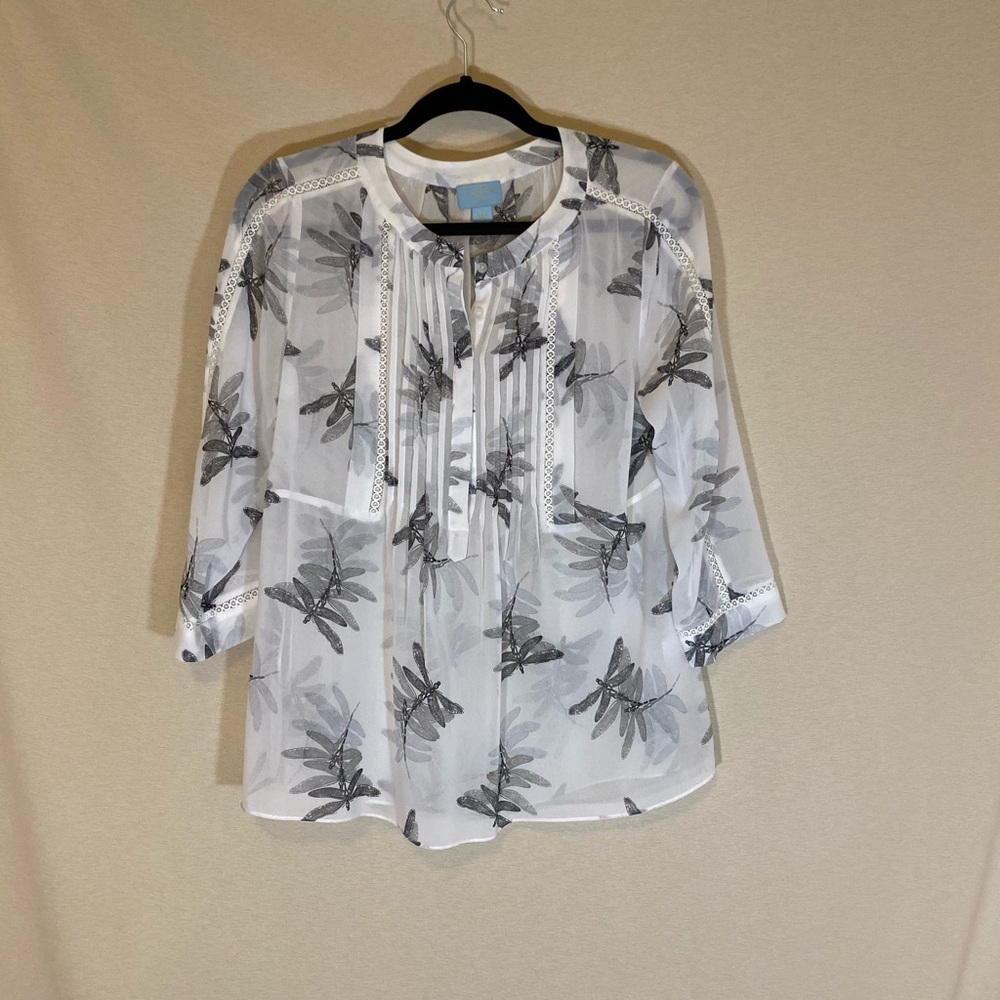 Dragonfly Half Button Tunic